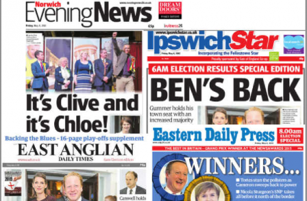 Archant dailies bring out 6am general election breakfast editions